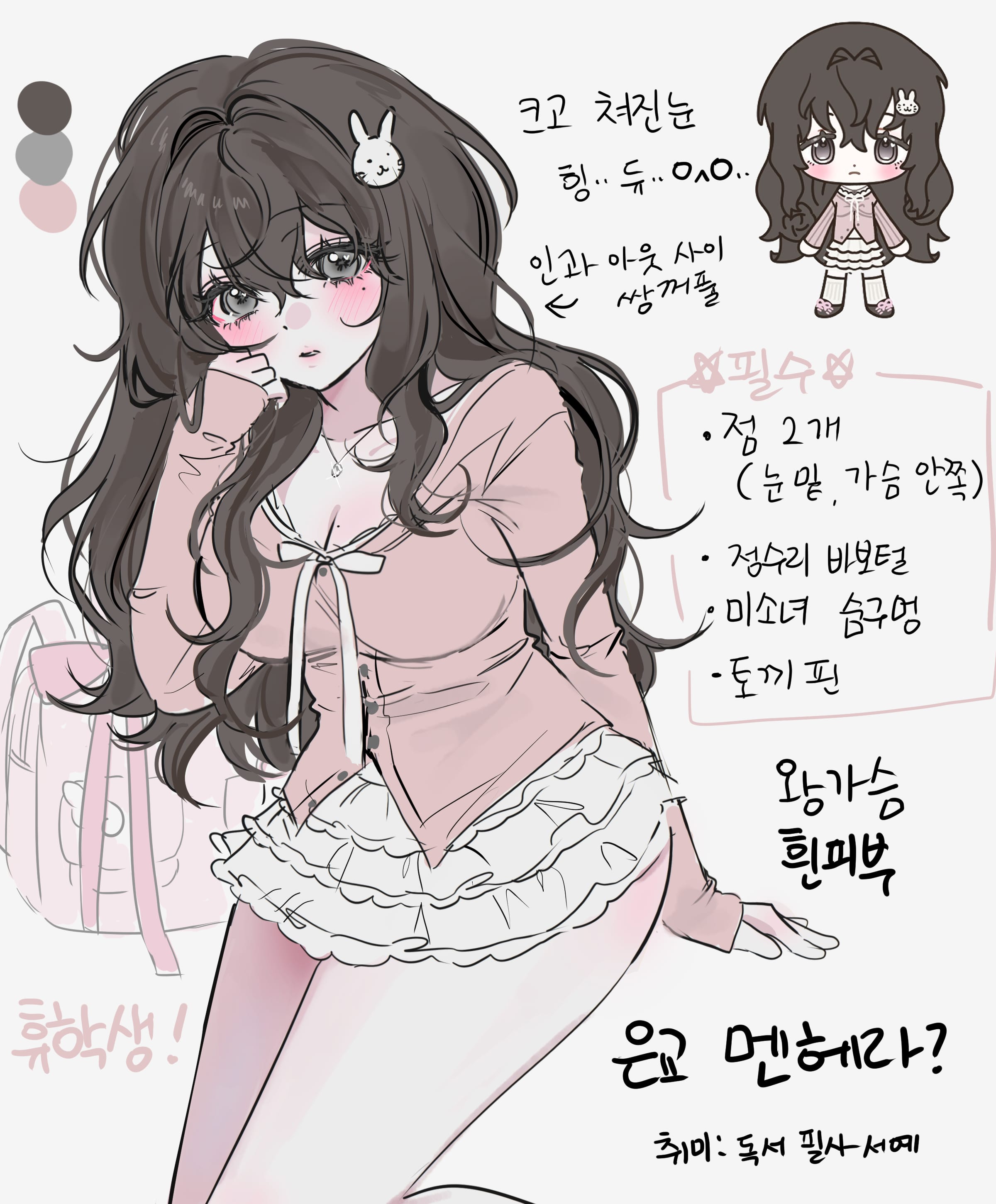 유현의 캐릭터 설정 시트